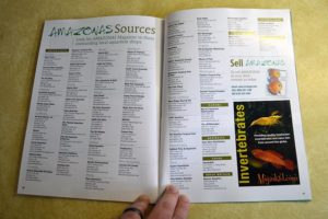 Looking for hard copies of AMAZONAS Magazine? Try the many fine local fish stores and retailers listed in our sources directory!
