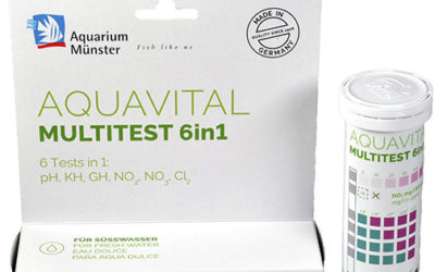 Uber-Simple One-Dip 6-in-1 Water Test Strip from Aquarium Münster