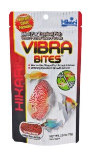 Hikari's new Vibra-Bites Fish food.