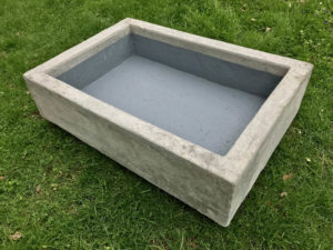 Open Terrarium Concrete Basin