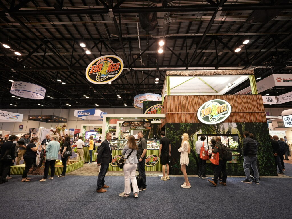 Zoo Med returned to the Global Pet Expo with their expansive and engaging displays.