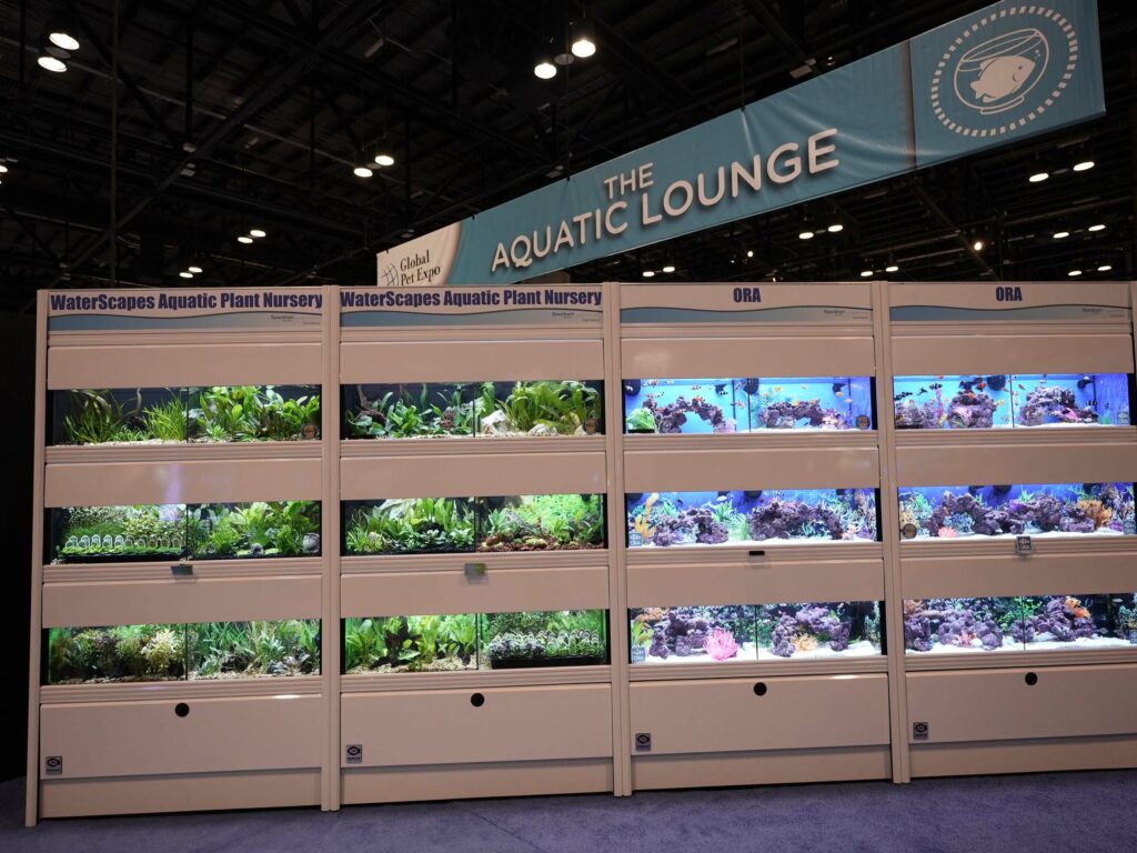 Aquascaping and Reefkeeping are growing segments of the aquarium trade and two Florida companies are poised to serve these markets: WaterScapes Aquatic Plant Nursery and Oceans, Reefs and Aquariums (ORA), both of whom offered beautiful and impressive displays of the fishes, plants, and corals grown in Florida.