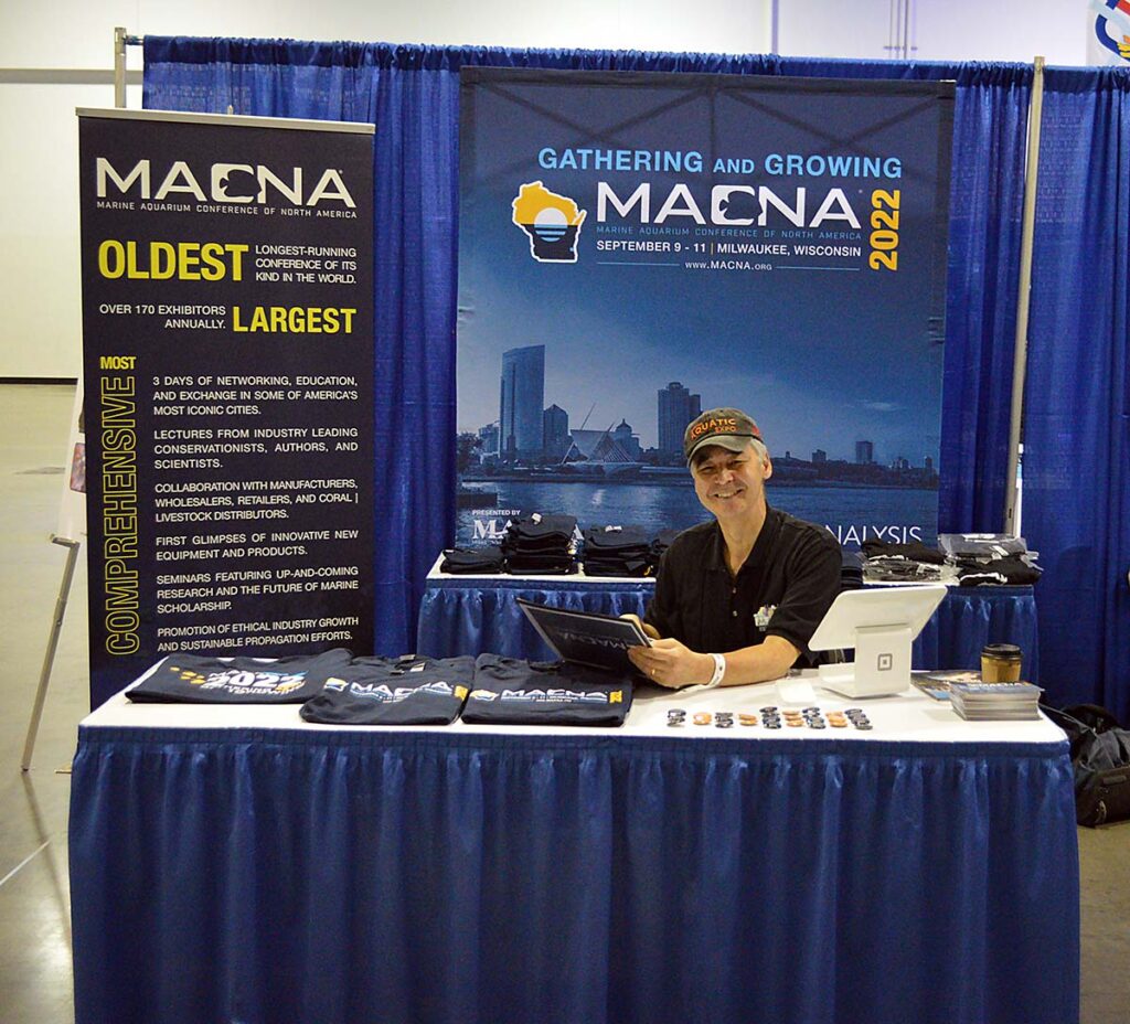 MASNA representative Tom Land was on hand to ask, "will we see you at MACNA 2022 in Milwaukee, WI?"