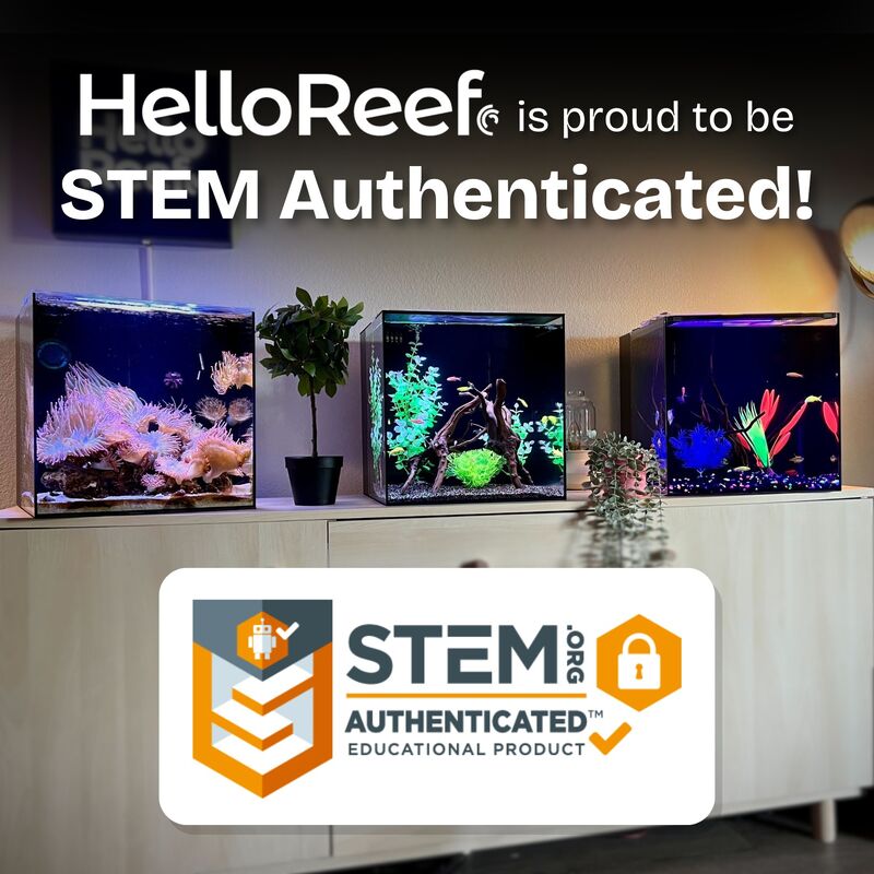 HelloReef is proud to be STEM Authenticated!